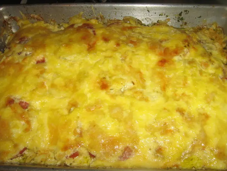 Грудки под шубкой: шаг 7