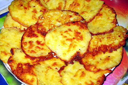 Картофельные оладушки(вариант): шаг 8