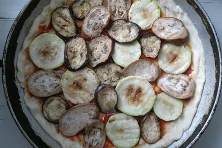 Овощная пицца: шаг 11