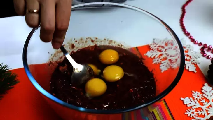 Закусочный печеночный торт: шаг 1