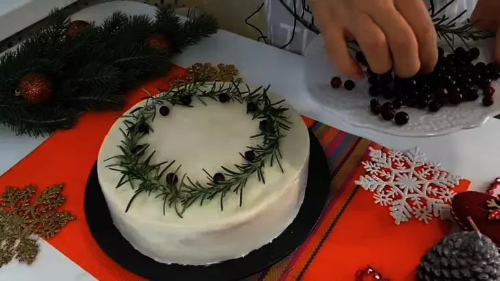Закусочный печеночный торт: шаг 7