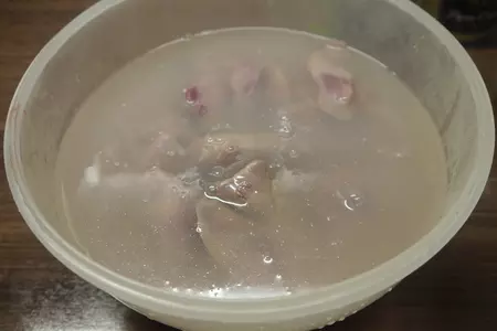 Тушеная печенка в сметанно-горчичном соусе: шаг 2