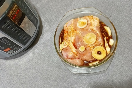 Свинина в медово-горчичном соусе: шаг 2