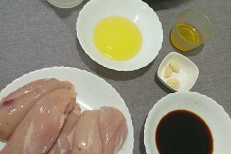 Курица в соево-медовом соусе: шаг 1