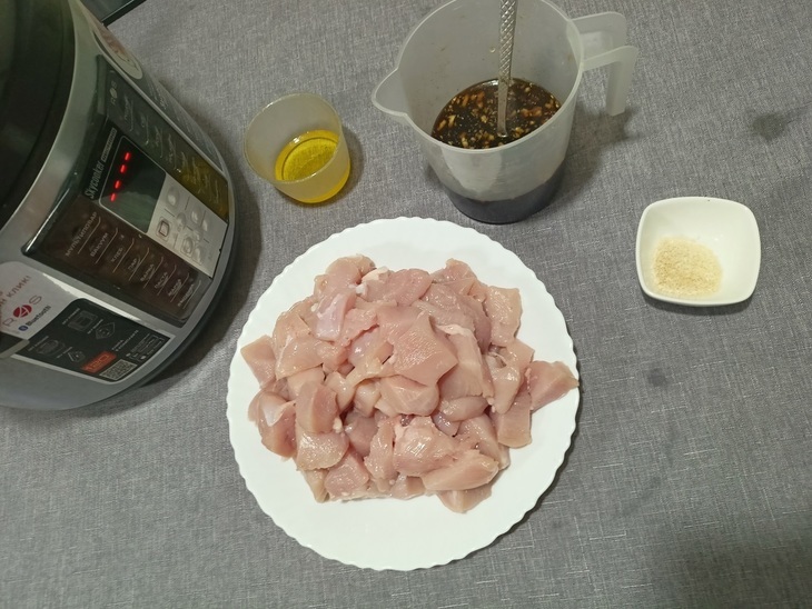 Курица в соево-медовом соусе: шаг 2