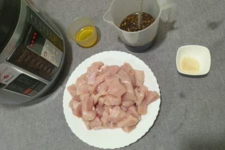 Курица в соево-медовом соусе: шаг 2