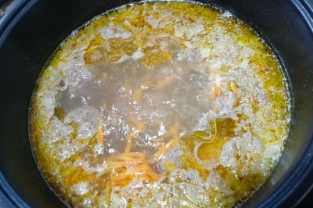 Кудрявый суп с фрикадельками: шаг 4