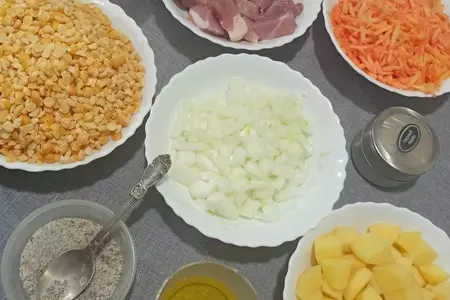 Гороховый суп со свининой: шаг 2