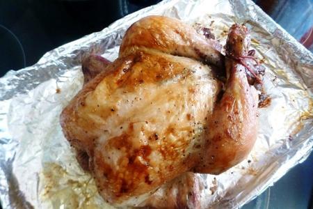 Запеченная курица, маринованная в уксусе с чесноком: шаг 4