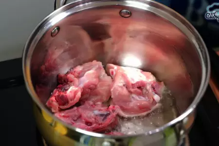 Куриный суп с домашней лапшой и специями без картошки: шаг 4