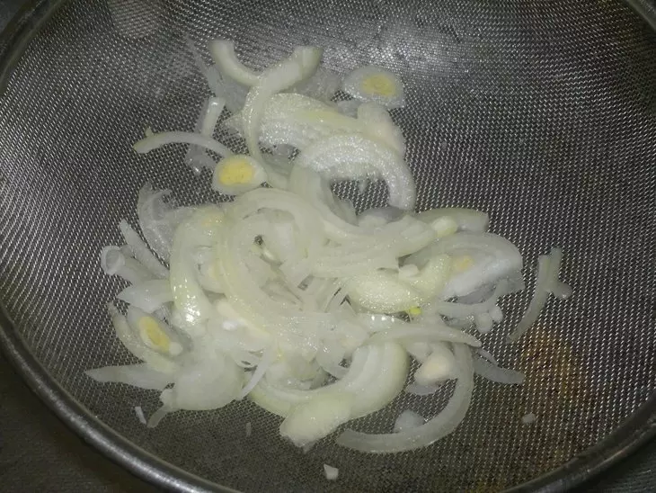 Салат со свеклой, нутом и солеными шампиньонами #постныйстол: шаг 2
