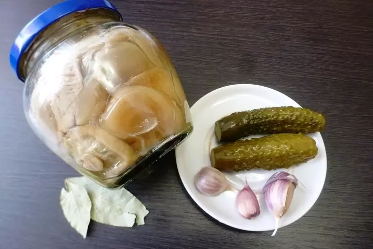 Икра из соленых груздей  #постныйстол: шаг 2