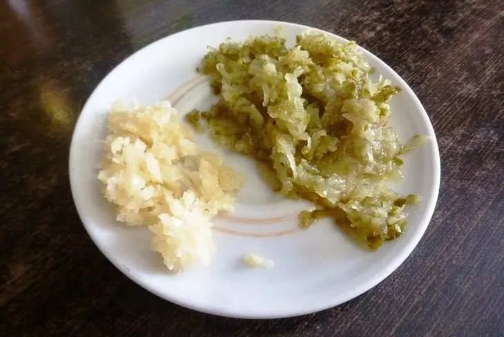 Икра из соленых груздей  #постныйстол: шаг 4