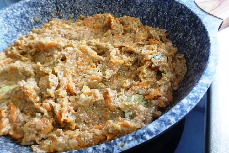 Икра из соленых груздей  #постныйстол: шаг 7