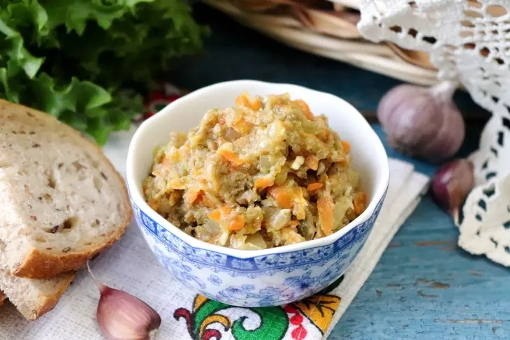 Икра из соленых груздей  #постныйстол: шаг 9