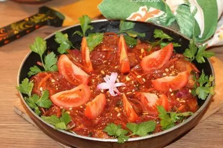 Пряные фрикадельки в томатном соусе #постныйстол: шаг 13