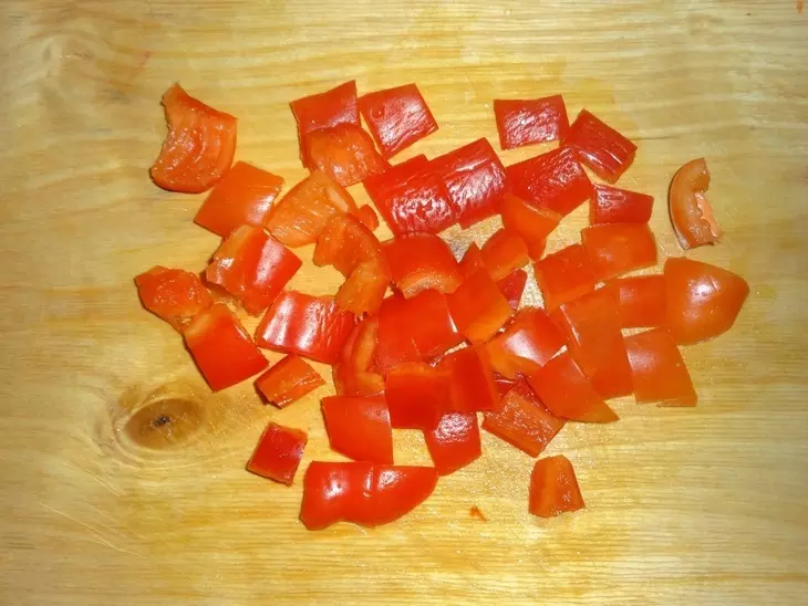 Салат из овощей с фасолью #постныйстол: шаг 5