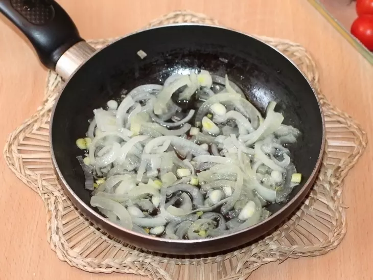 Салат с кальмарами и сладким перцем #постныйстол: шаг 4