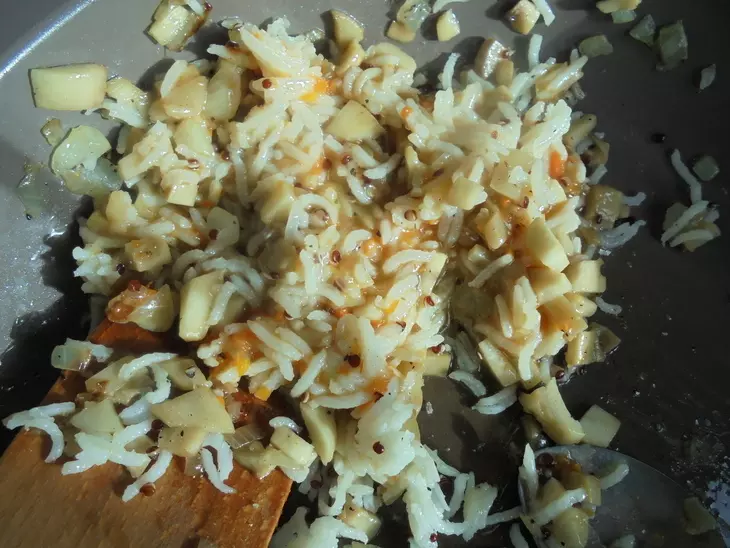 Запеченные шампиньоны с рисом и киноа #постныйстол: шаг 8