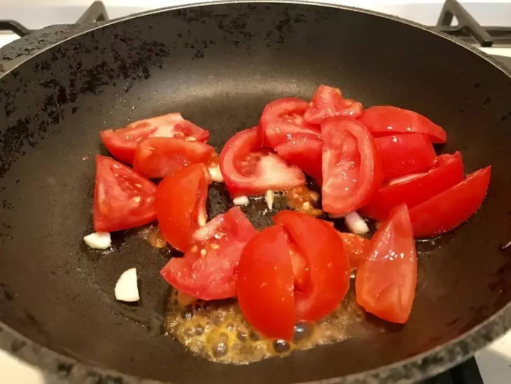 Макароны из кабачка с соусом #постныйстол: шаг 3