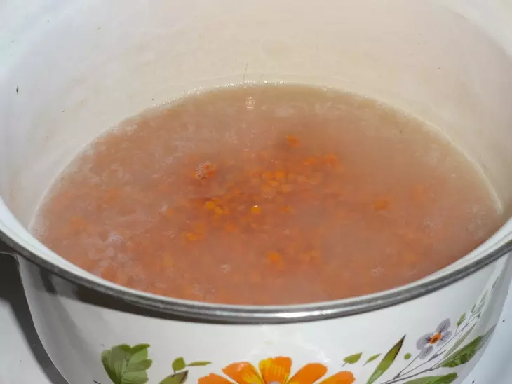 Макароны с соусом из чечевицы #постный стол: шаг 1