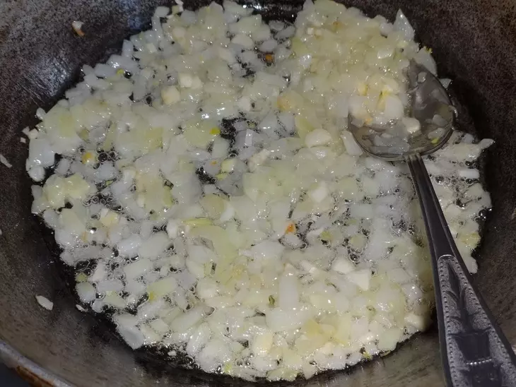 Макароны с соусом из чечевицы #постный стол: шаг 4
