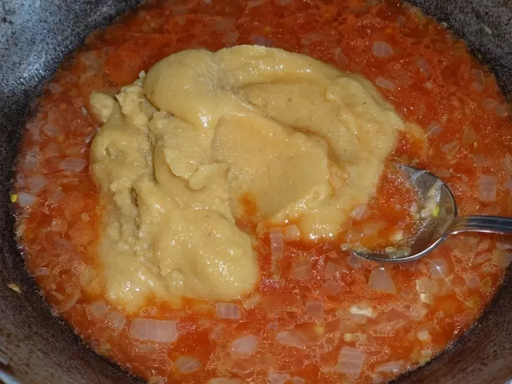 Макароны с соусом из чечевицы #постный стол: шаг 6