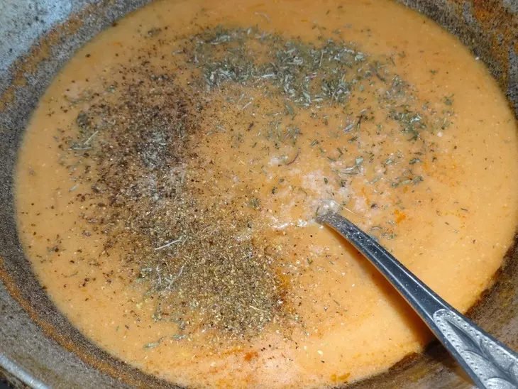Макароны с соусом из чечевицы #постный стол: шаг 7