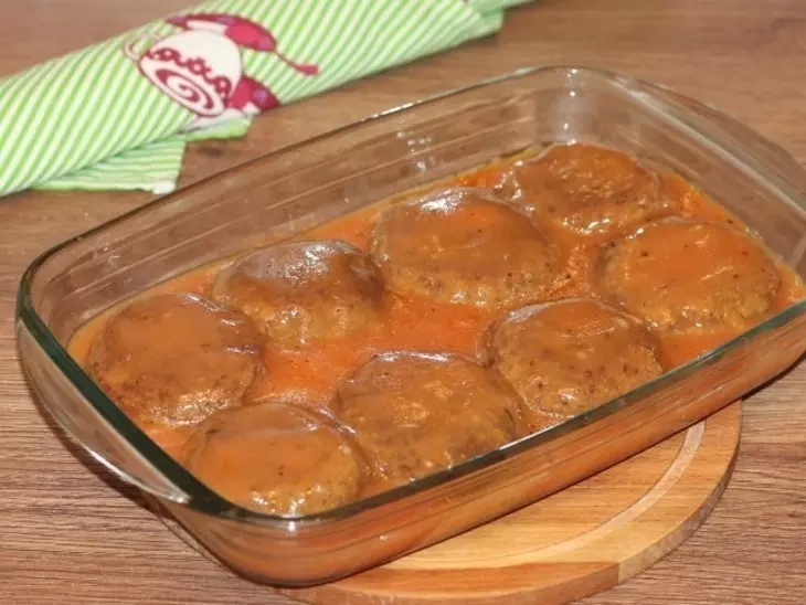 Фасолевые котлеты с грибной начинкой #постныйстол: шаг 13