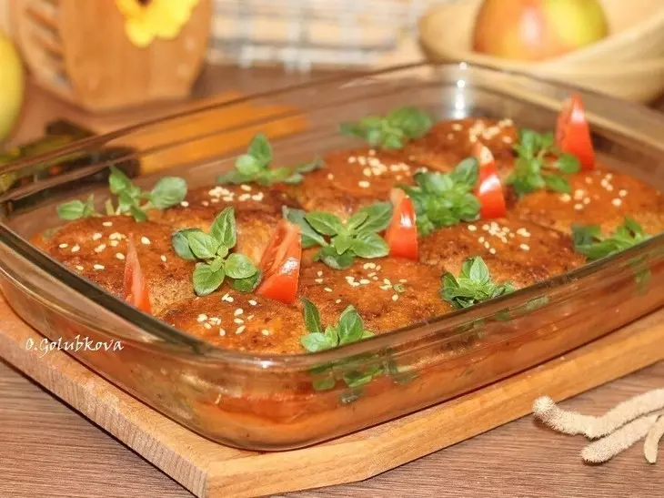 Фасолевые котлеты с грибной начинкой #постныйстол: шаг 14
