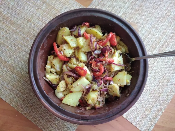 Картофель запечённый в сухарях #постныйстол: шаг 6