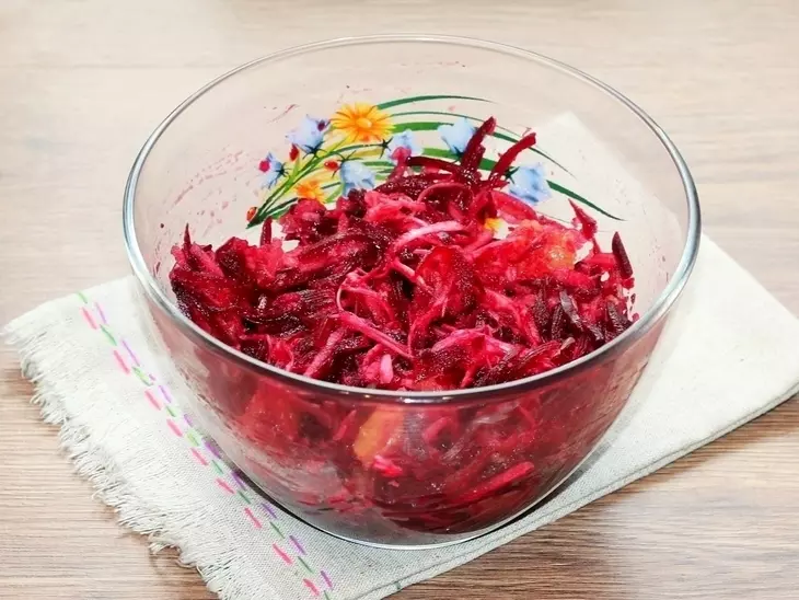 Витаминный салат из овощей и фруктов #постныйстол: шаг 6