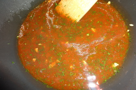 Селедка с луком, маринованная в томатном соусе #постныйстол: шаг 6