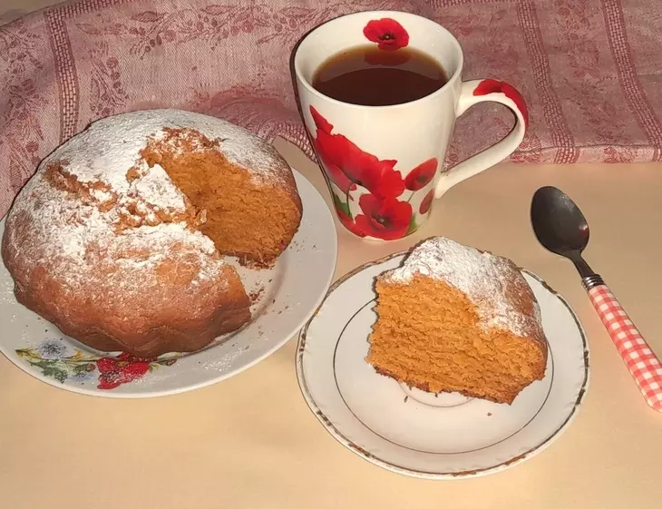 Томатный кекс #постныйстол: шаг 9