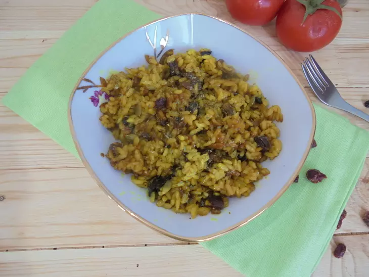 Плов с сухофруктами #постныйстол: шаг 6