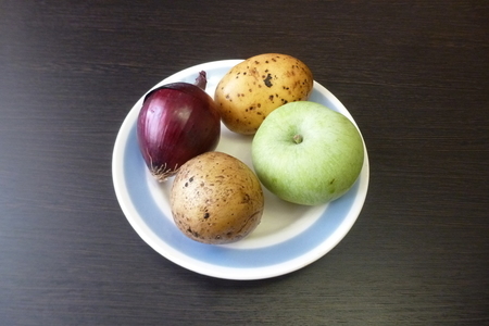 Галета с яблоками и картофелем #постныйстол: шаг 5