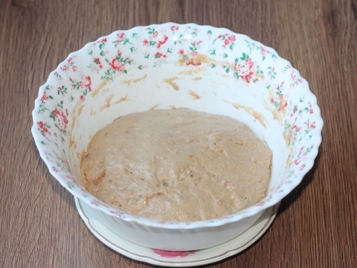 Хлеб из жидкого теста с семечками #постныйстол: шаг 15