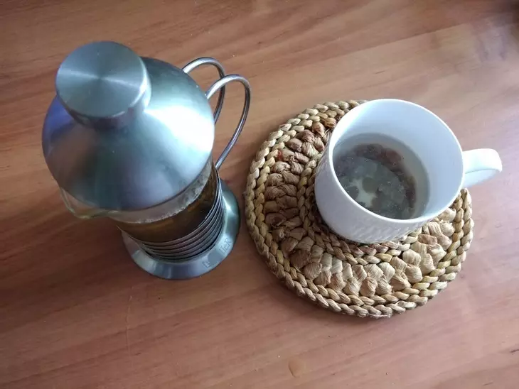 Гречневая каша на зелёном чае #постныйстол: шаг 2