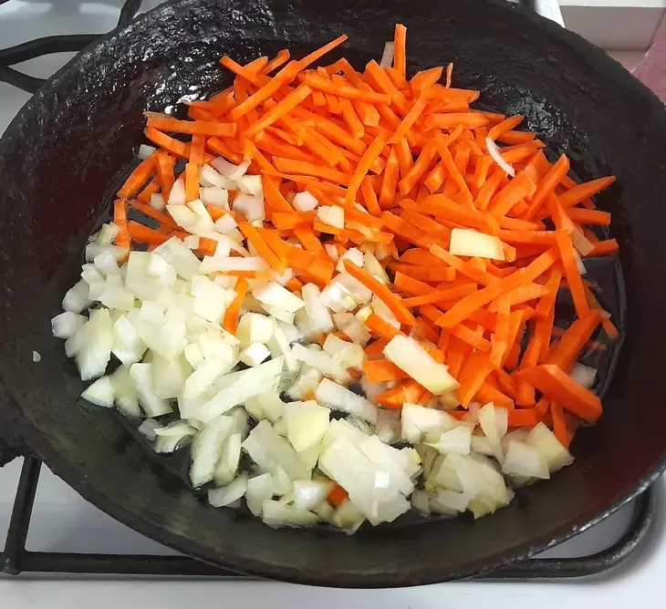 Рис со стручковой фасолью #постныйстол: шаг 3
