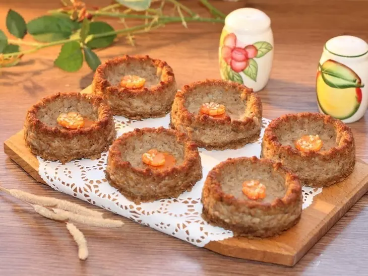 Корзиночки с луковым соусом #постныйстол: шаг 8