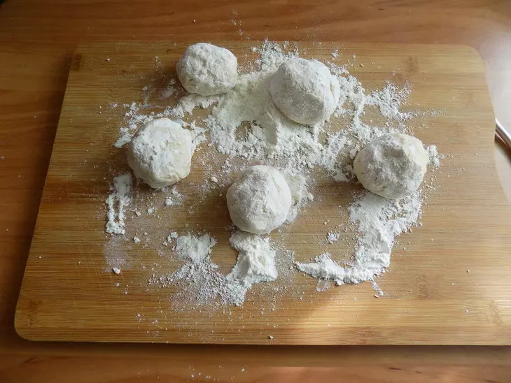 Постные овсяные пирожки с жареной капустой и гречкой #постныйстол: шаг 6