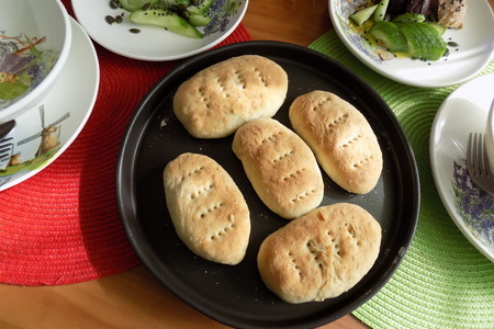 Постные овсяные пирожки с жареной капустой и гречкой #постныйстол: шаг 10