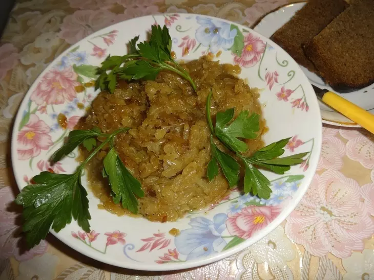 Закуска из лука #постныйстол: шаг 4