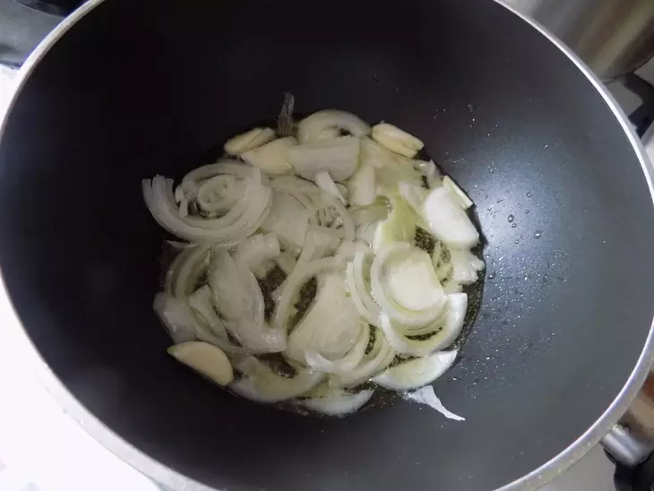 Гречневая каша с овощами и нутом #постныйстол: шаг 1