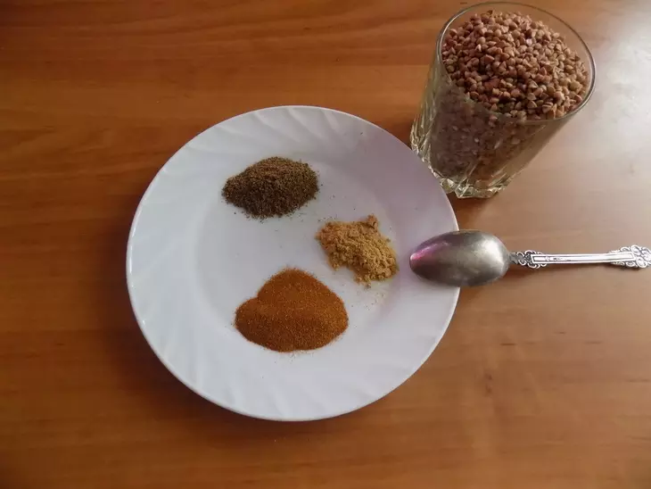 Гречневая каша с овощами и нутом #постныйстол: шаг 6