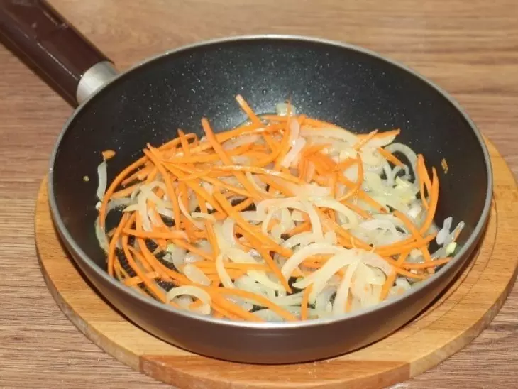 Макаронны с овощами в медовом соусе #постныйстол: шаг 8