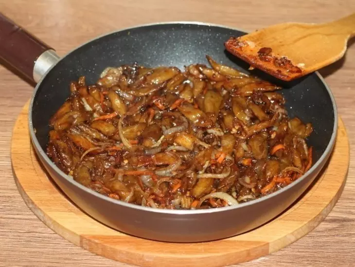 Макаронны с овощами в медовом соусе #постныйстол: шаг 10