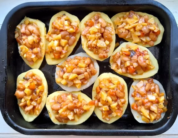 Фаршированный картофель #постныйстол: шаг 10