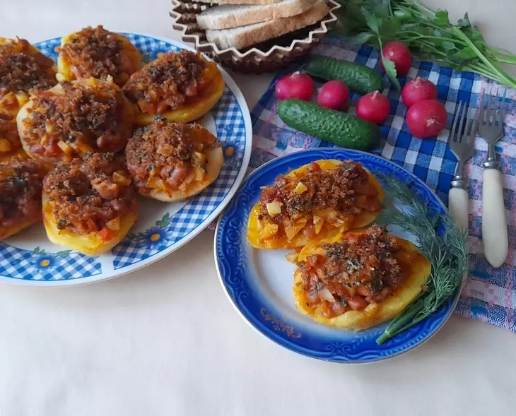 Фаршированный картофель #постныйстол: шаг 14