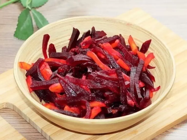 Гречневый салат с овощами и соусом: шаг 5
